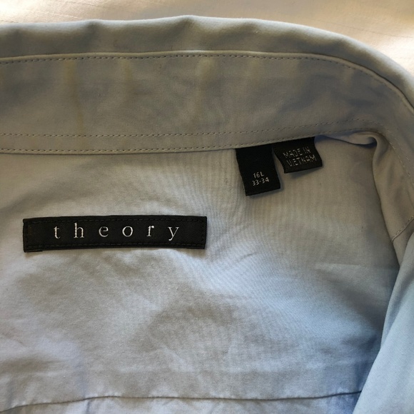 Theory Men's Slim-Fit Dover Sword Dress Shirt - Picture 4 of 6